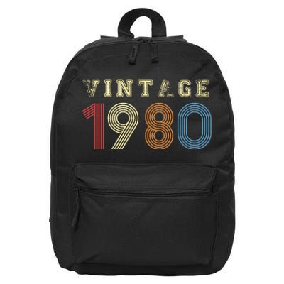 VINTAGE 1980 | RETRO 1980 16 in Basic Backpack