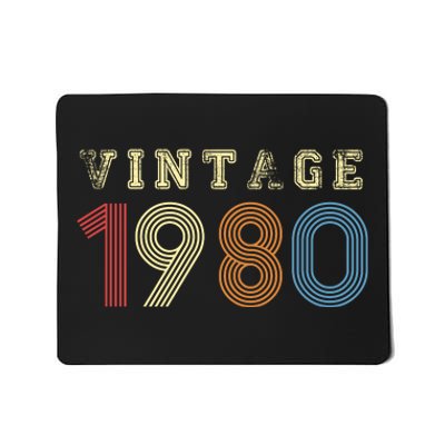 VINTAGE 1980 | RETRO 1980 Mousepad