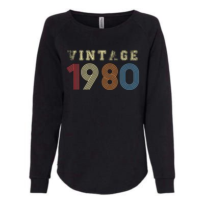 VINTAGE 1980 | RETRO 1980 Womens California Wash Sweatshirt