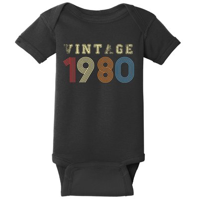 VINTAGE 1980 | RETRO 1980 Baby Bodysuit