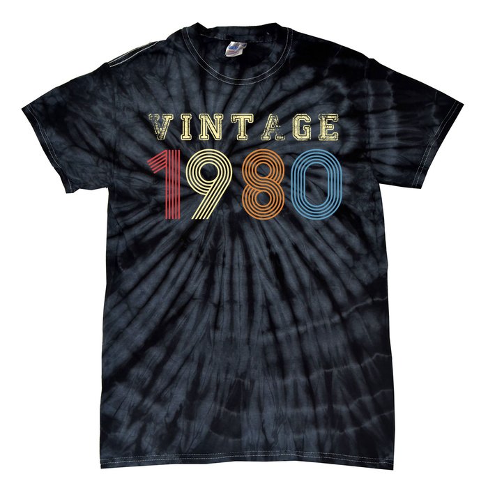 VINTAGE 1980 | RETRO 1980 Tie-Dye T-Shirt