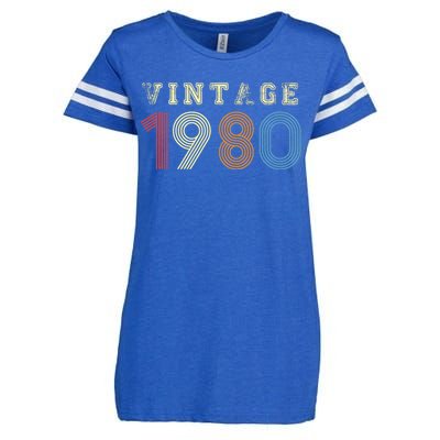 VINTAGE 1980 | RETRO 1980 Enza Ladies Jersey Football T-Shirt