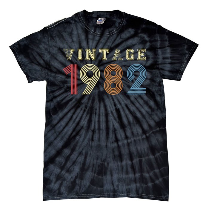 Vintage 1982 | Retro 1982 Tie-Dye T-Shirt