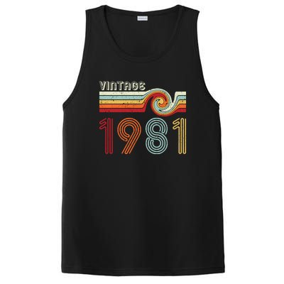 Vintage 1981 Retro Birthday Gift PosiCharge Competitor Tank