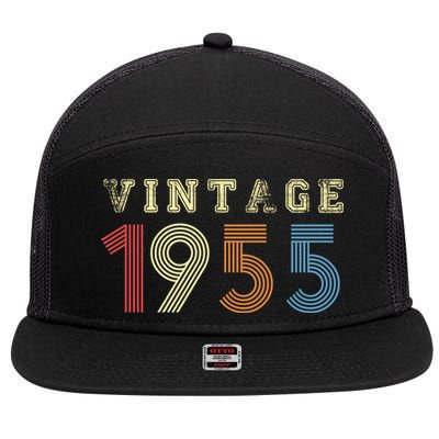 VINTAGE 1955 | RETRO 1955 7 Panel Mesh Trucker Snapback Hat