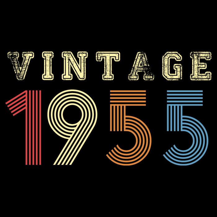 VINTAGE 1955 | RETRO 1955 Button