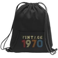 VINTAGE 1970| RETRO 1970 Sweatshirt Cinch Pack Bag