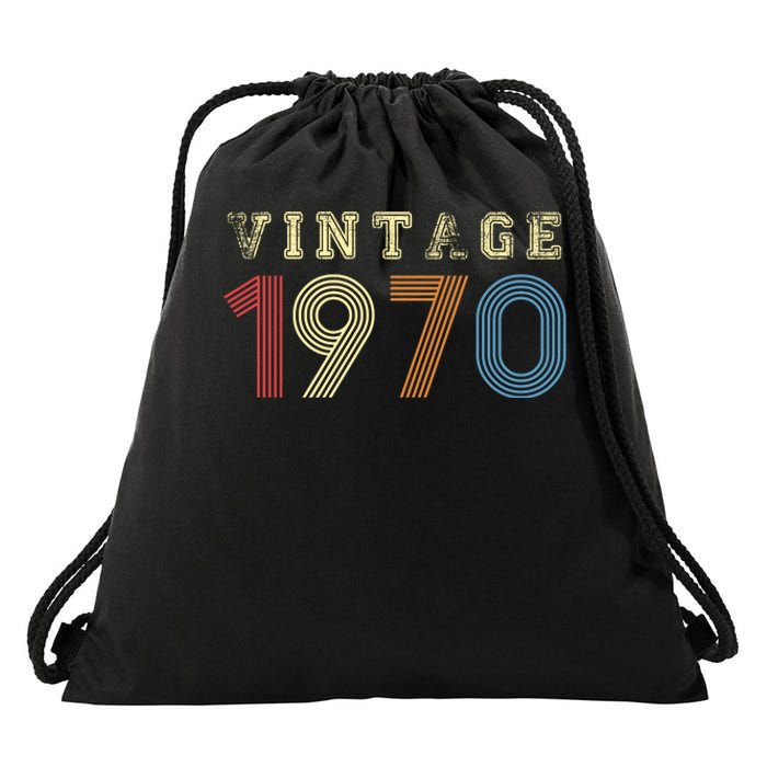 VINTAGE 1970| RETRO 1970 Drawstring Bag