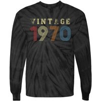 VINTAGE 1970| RETRO 1970 Tie-Dye Long Sleeve Shirt