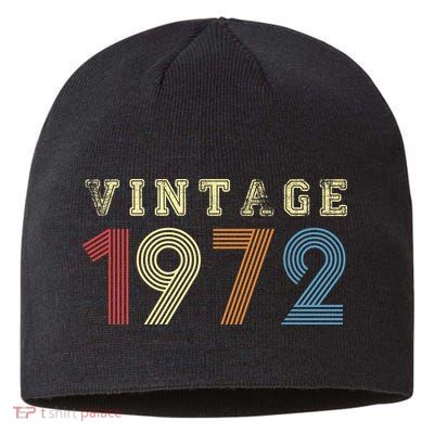 VINTAGE 1972| RETRO 1972 Sustainable Beanie