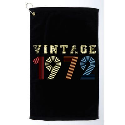 VINTAGE 1972| RETRO 1972 Golf Towel