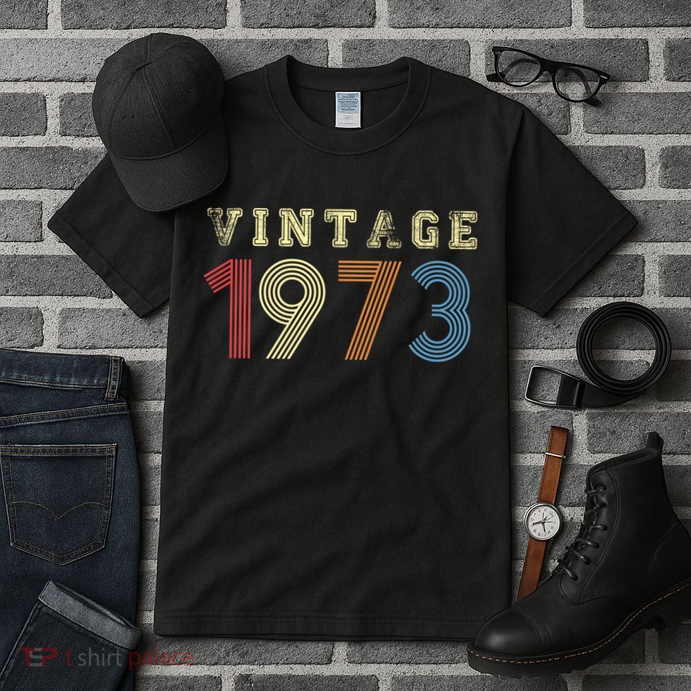 VINTAGE 1973| RETRO 1973 Tall T-Shirt