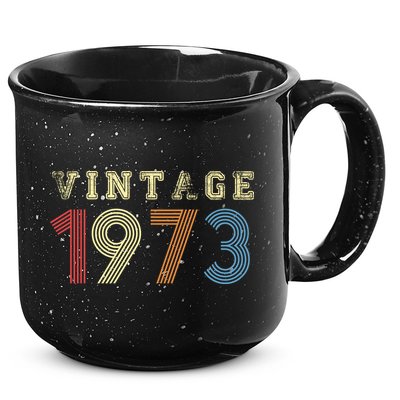 VINTAGE 1973| RETRO 1973 15oz Campfire Ceramic Mug