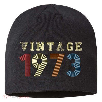 VINTAGE 1973| RETRO 1973 Sustainable Beanie