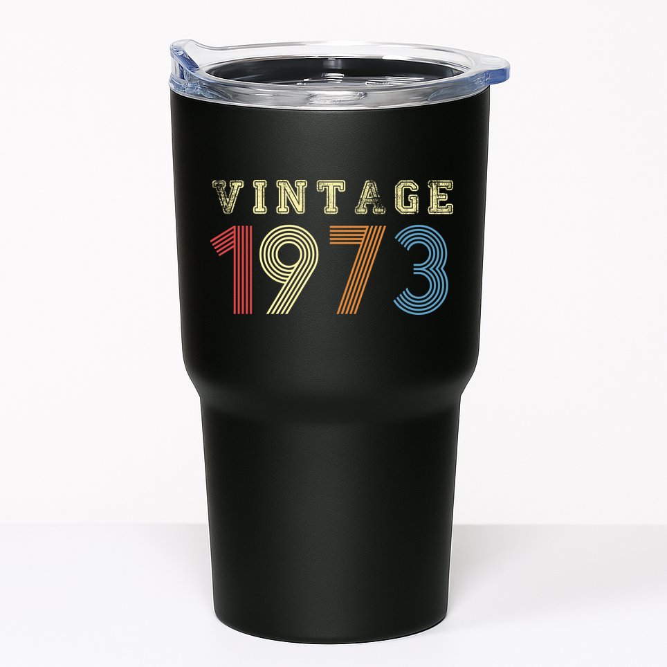 VINTAGE 1973| RETRO 1973 Tumbler