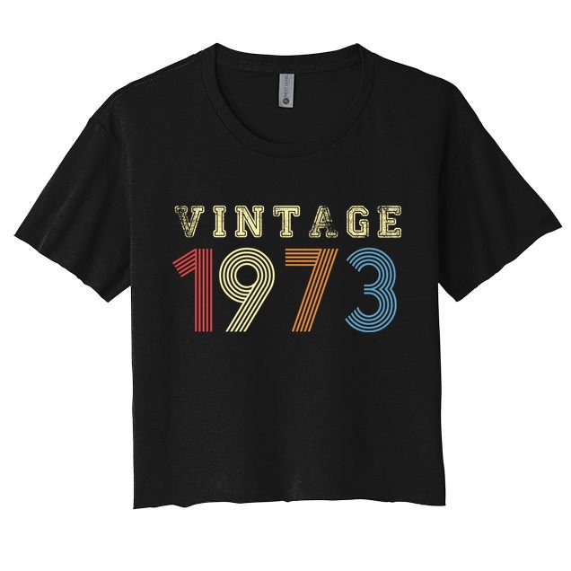 VINTAGE 1973| RETRO 1973 Crop Top