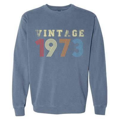 VINTAGE 1973| RETRO 1973 Garment-Dyed Sweatshirt