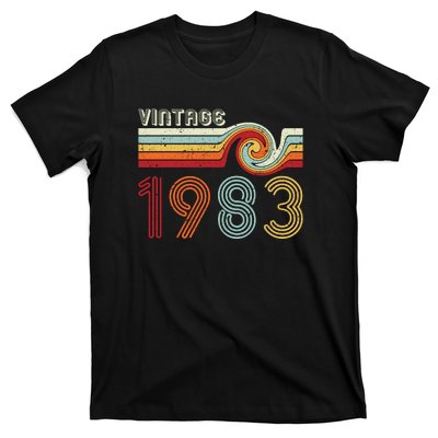 Vintage 1983 Retro Birthday Gift T-Shirt