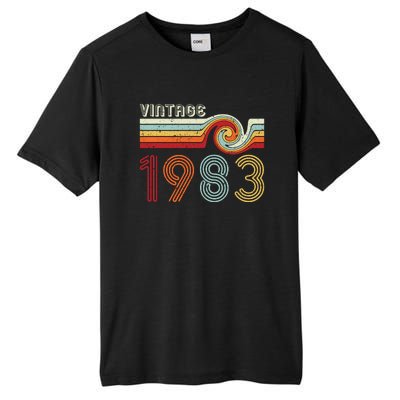 Vintage 1983 Retro Birthday Gift Tall Fusion ChromaSoft Performance T-Shirt