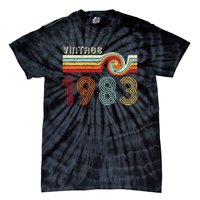 Vintage 1983 Retro Birthday Gift Tie-Dye T-Shirt