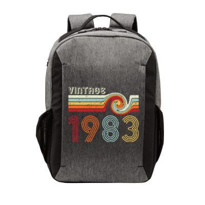 Vintage 1983 Retro Birthday Gift Vector Backpack