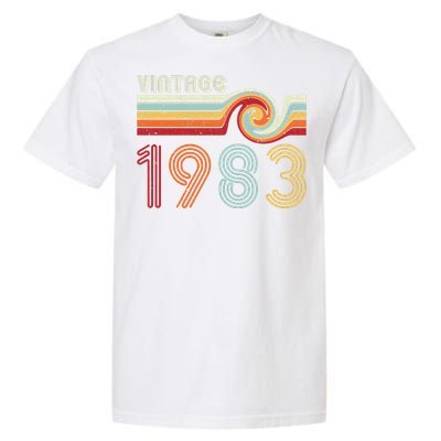 Vintage 1983 Retro Birthday Gift Garment-Dyed Heavyweight T-Shirt