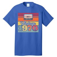 Vintage 1970 Retro Sunset Cassette Tall T-Shirt