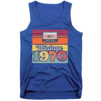 Vintage 1970 Retro Sunset Cassette Tank Top