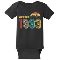 Vintage 1993 Sun Wilderness 30th Birthday Baby Bodysuit
