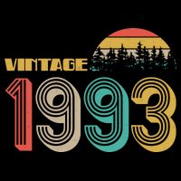 Vintage 1993 Sun Wilderness 30th Birthday Baby Bodysuit