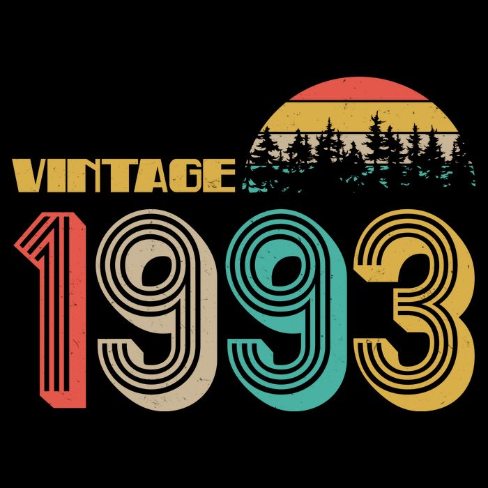 Vintage 1993 Sun Wilderness 30th Birthday Baby Bodysuit