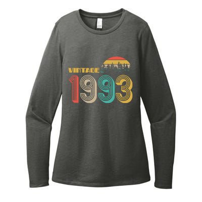 Vintage 1993 Sun Wilderness 30th Birthday Womens CVC Long Sleeve Shirt