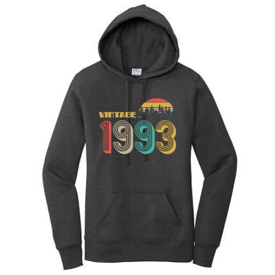 Vintage 1993 Sun Wilderness 30th Birthday Women's Pullover Hoodie