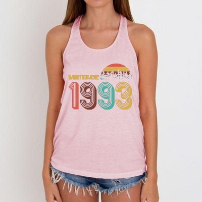 Vintage 1993 Sun Wilderness 30th Birthday Women's Knotted Racerback Tank