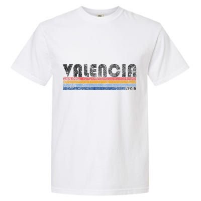 Vintage 1980s Style Valencia Spain Garment-Dyed Heavyweight T-Shirt