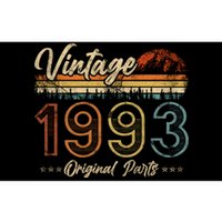 Vintage 1993 Shirt 30th Birthday Gifts 30 Years Old Bday Bumper Sticker