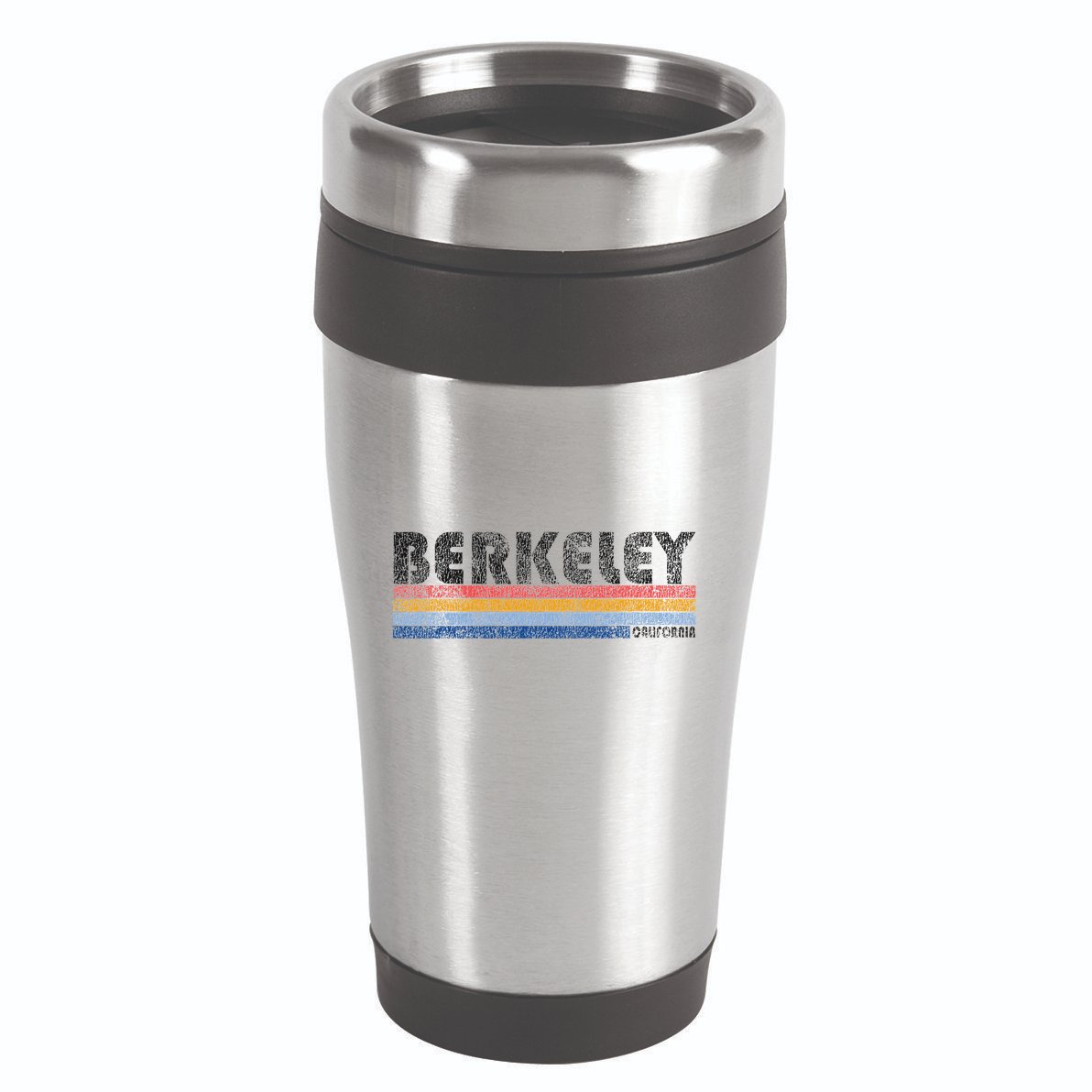 Vintage 1980s Style Berkeley California 16oz Travel Tumbler