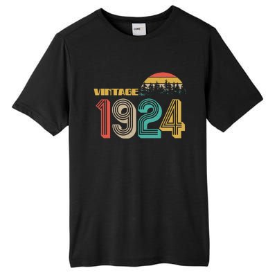 Vintage 1924 Sun Wilderness 100th Birthday Tall Fusion ChromaSoft Performance T-Shirt