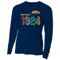 Vintage 1924 Sun Wilderness 100th Birthday Cooling Performance Long Sleeve Crew