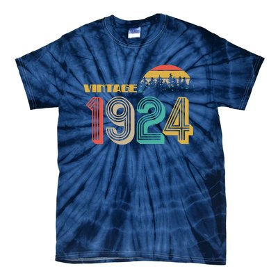 Vintage 1924 Sun Wilderness 100th Birthday Tie-Dye T-Shirt