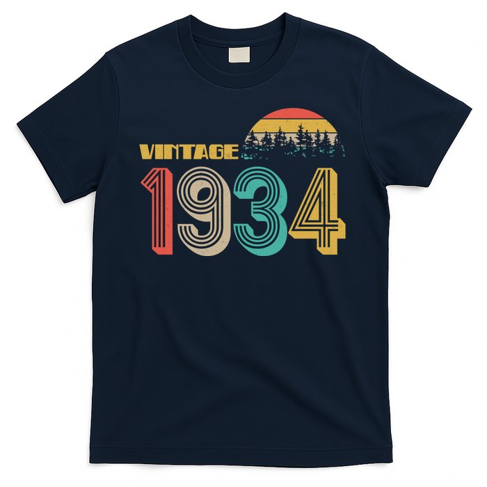 Vintage 1934 Sun Wilderness 90th Birthday T-Shirt