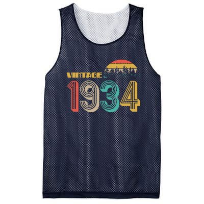 Vintage 1934 Sun Wilderness 90th Birthday Mesh Reversible Basketball Jersey Tank