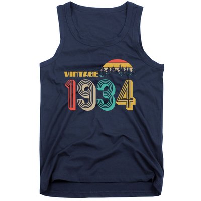 Vintage 1934 Sun Wilderness 90th Birthday Tank Top