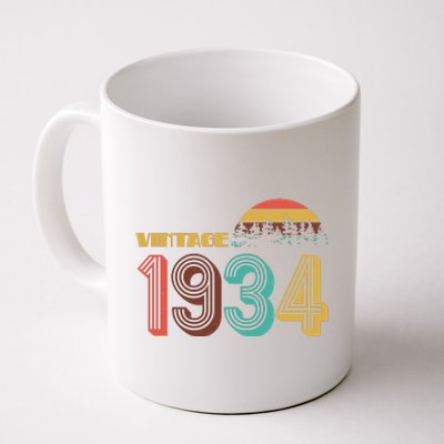 Vintage 1934 Sun Wilderness 90th Birthday Coffee Mug