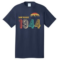 Vintage 1944 Sun Wilderness 80th Birthday Tall T-Shirt