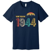 Vintage 1944 Sun Wilderness 80th Birthday Premium T-Shirt