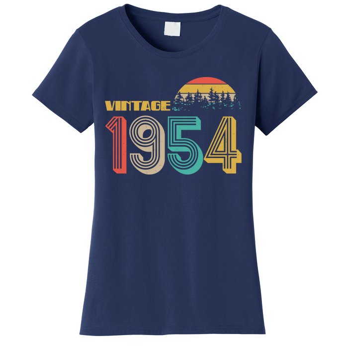 Vintage 1954 Sun Wilderness 70th Birthday Women's T-Shirt