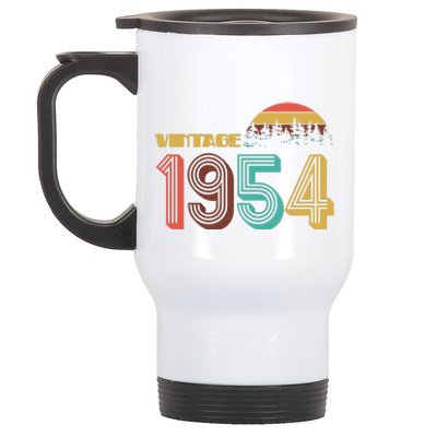 Vintage 1954 Sun Wilderness 70th Birthday Stainless Steel Travel Mug