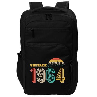 Vintage 1964 Sun Wilderness 60th Birthday Impact Tech Backpack