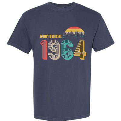 Vintage 1964 Sun Wilderness 60th Birthday Garment-Dyed Heavyweight T-Shirt